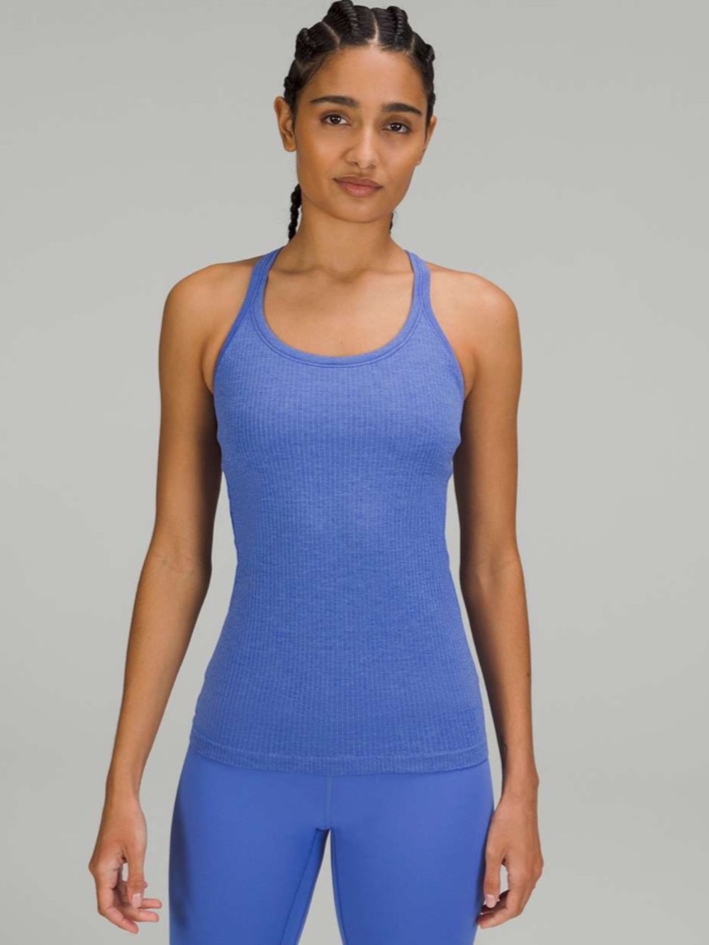 Lululemon Ebb to Street Tank Top Wild Indigo Sz8
